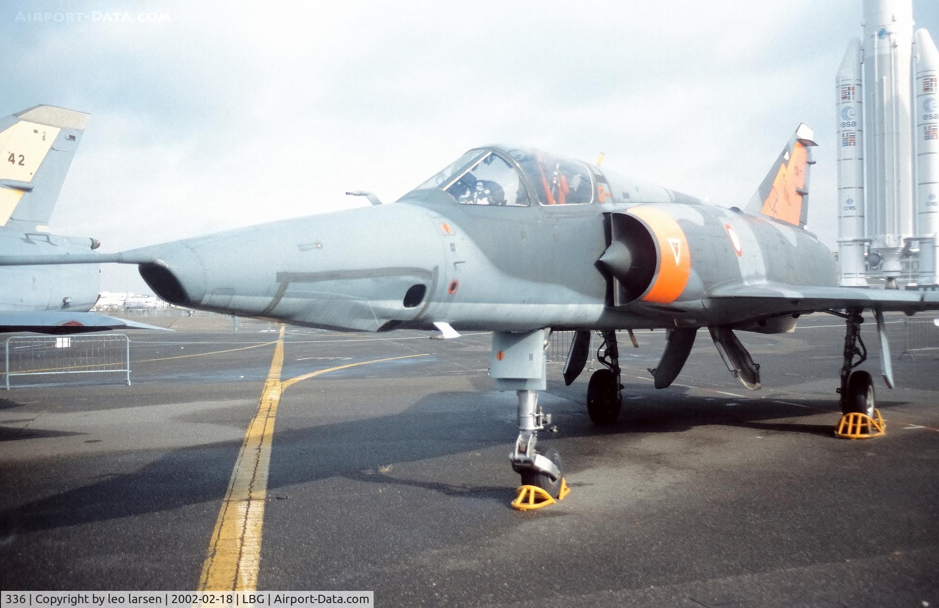 336, Dassault Mirage IIIR C/N 336, Musee de l Air Paris LBG 18.2.2002