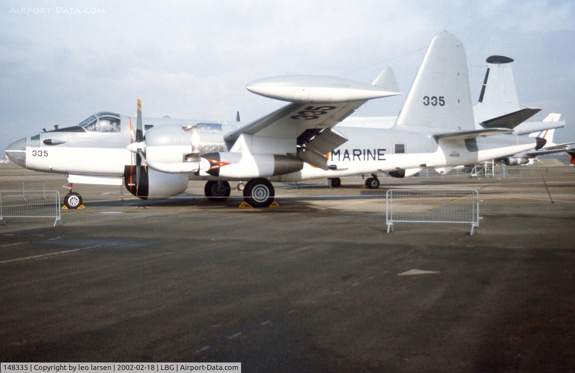 148335, Lockheed P2V-7 Neptune Neptune C/N 726-7264, Musee de l Air Paris LBG 18.2.2002
