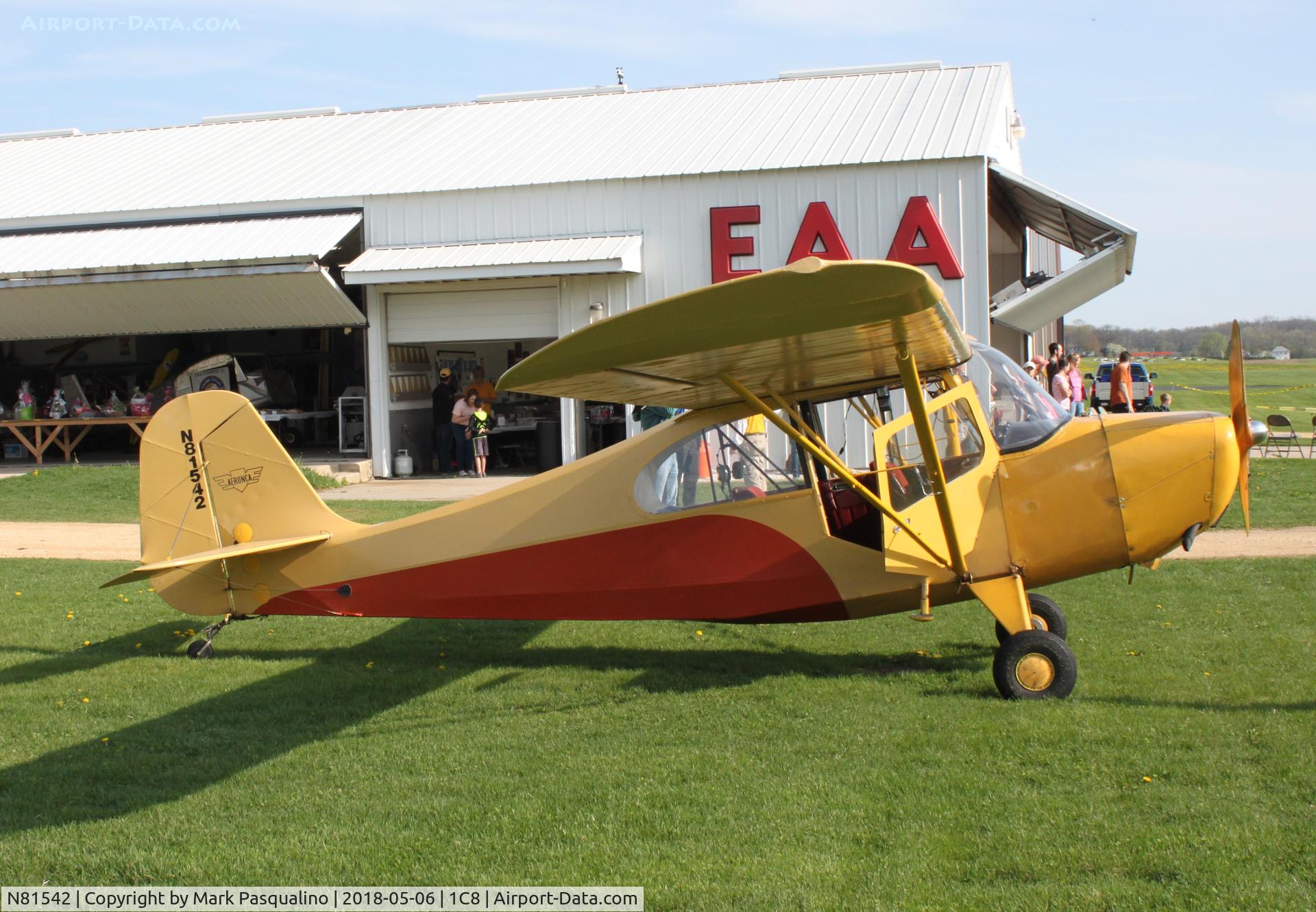 N81542, 1945 Aeronca 7AC Champion C/N 7AC-161, Aeronca 7AC