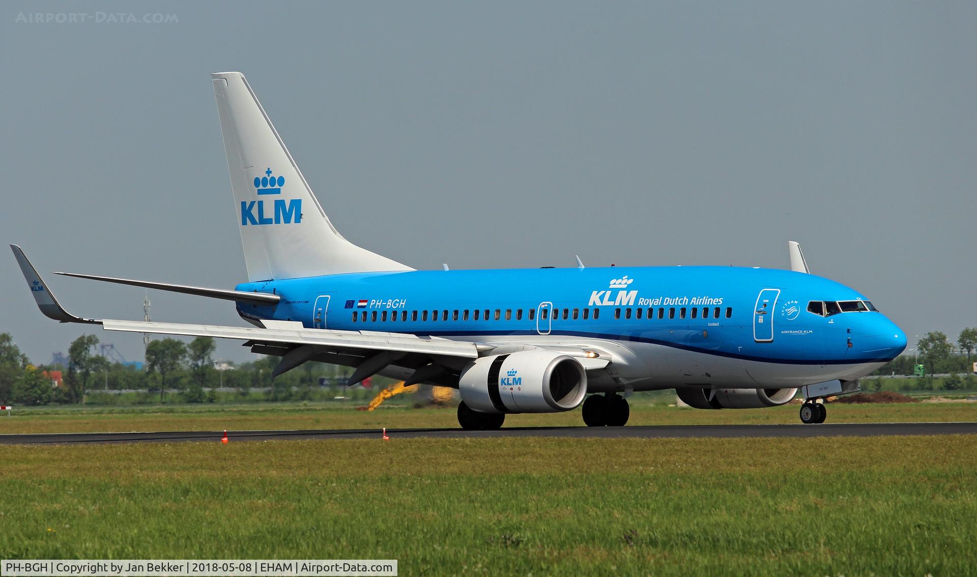 PH-BGH, 2009 Boeing 737-7K2 C/N 38053, Schiphol Amsterdam