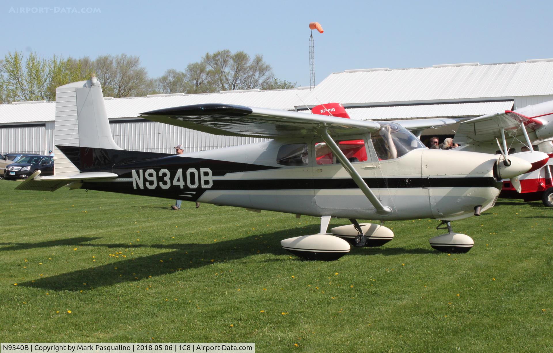 N9340B, 1958 Cessna 175 Skylark C/N 55140, Cessna 175