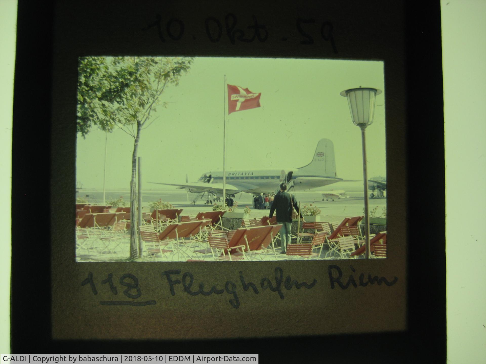 G-ALDI, Handley Page HP81 Hermes 4A C/N 10, Munich-Riem Airport