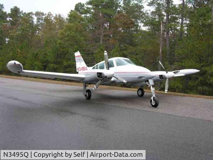 N3495Q, 1967 Cessna 320E Executive Skyknight C/N 320E-0095, Sky Knight