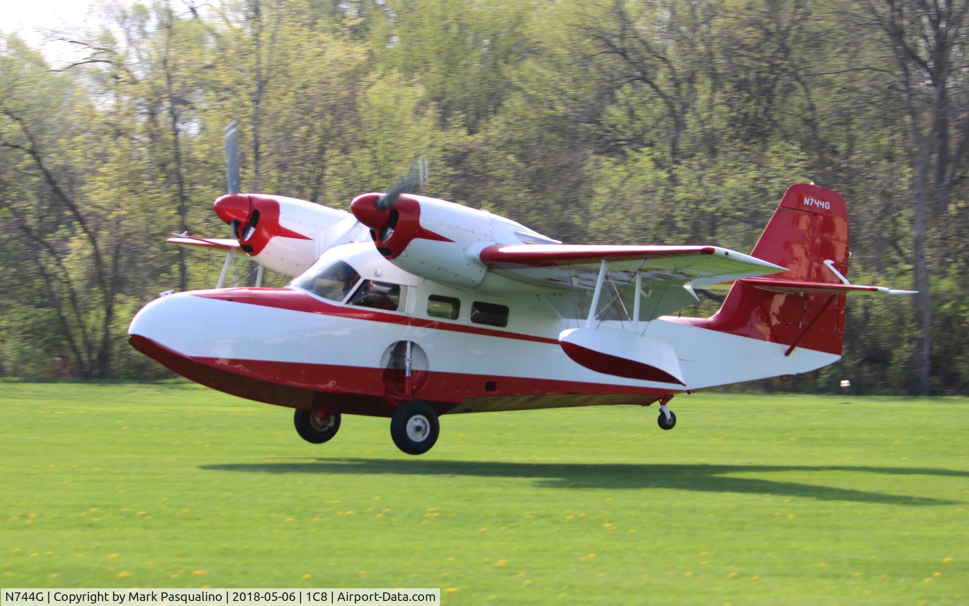 N744G, 1944 Grumman G-44 Widgeon C/N 1394, Grumman G-44