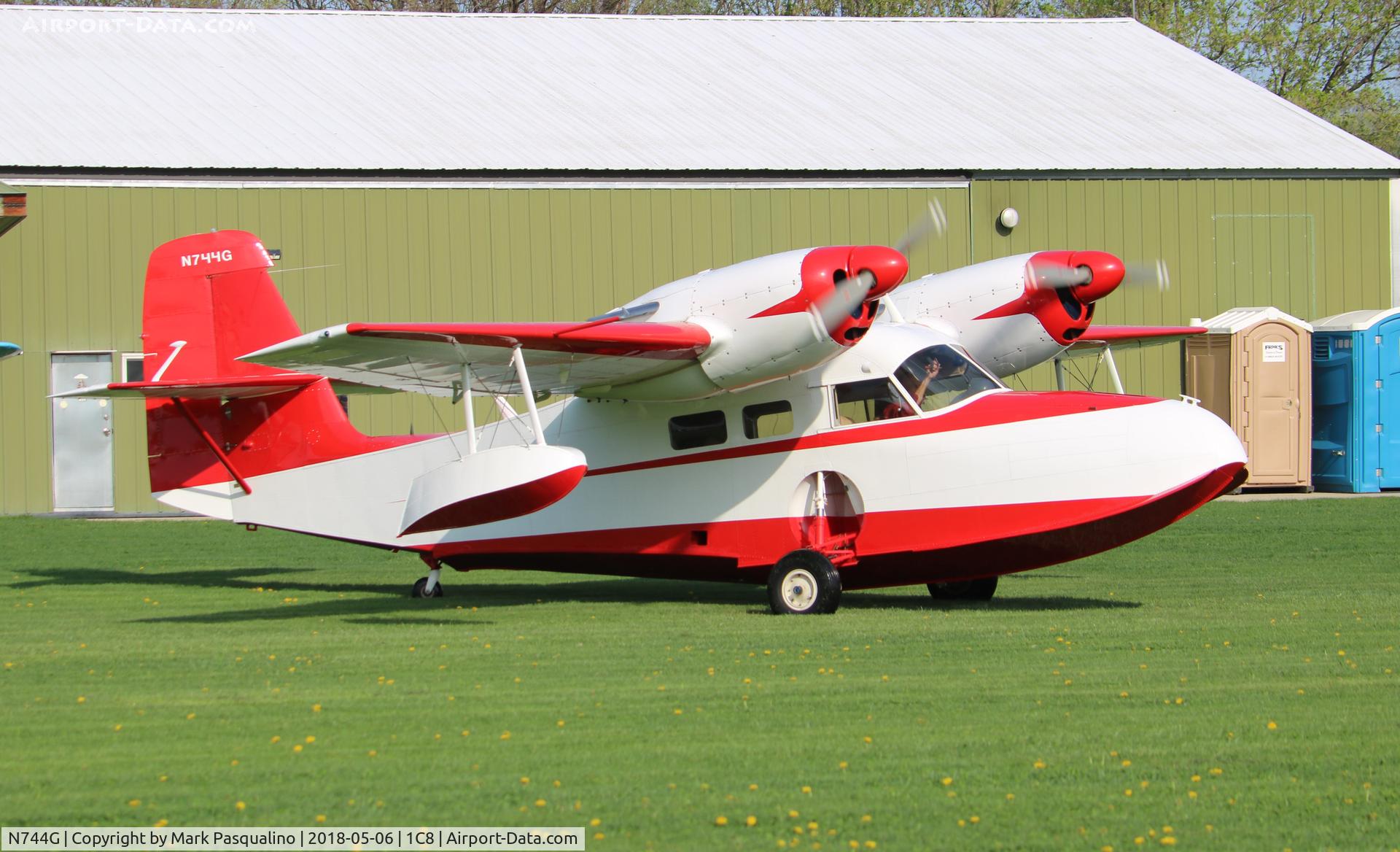 N744G, 1944 Grumman G-44 Widgeon C/N 1394, Grumman G-44