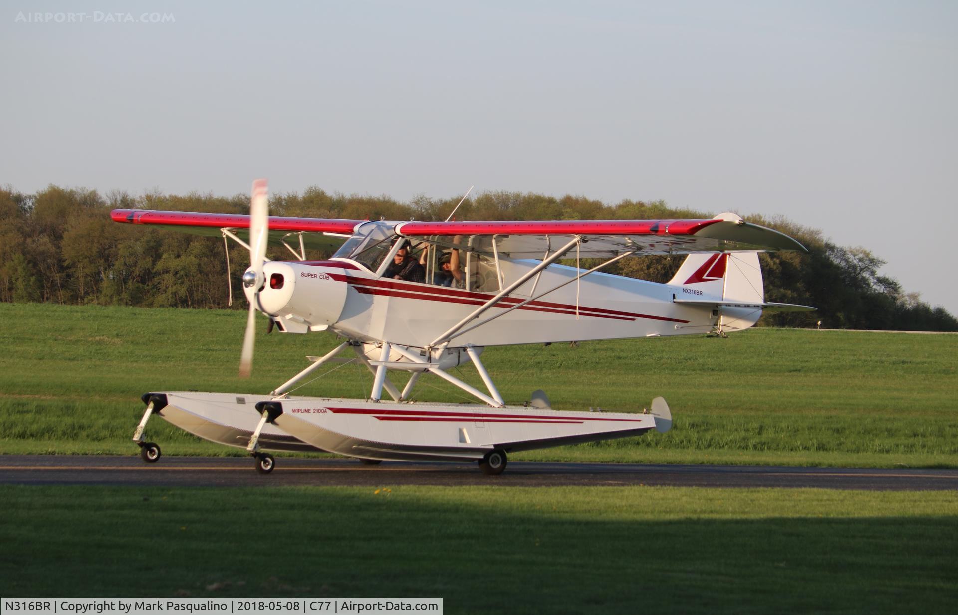 N316BR, 2015 Piper PA-18 Replica C/N JA 1108067, Piper PA-18 Replica