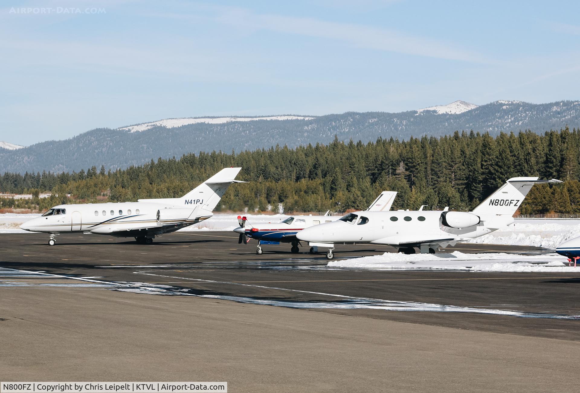 N800FZ, 2013 Cessna 510 Citation Mustang Citation Mustang C/N 510-0444, 2013 Cessna 510 visiting from SoCal at South Lake Tahoe Airport, CA.