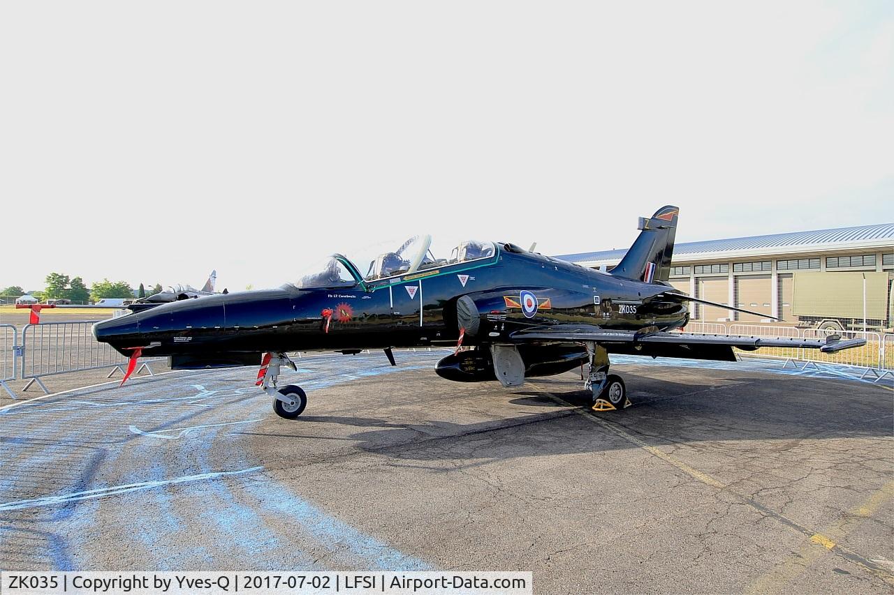 ZK035, 2010 British Aerospace Hawk T2 C/N RT026/1264, British Aerospace Hawk T2, Static display, St Dizier-Robinson Air Base 113 (LFSI) Open day 2017
