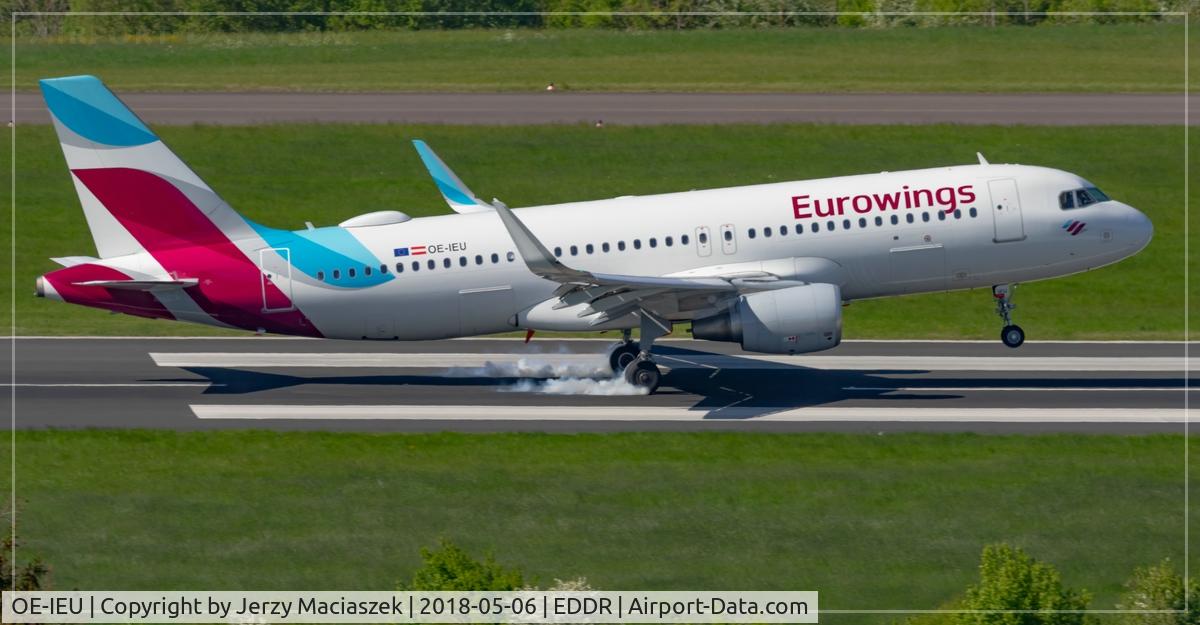 OE-IEU, 2016 Airbus A320-214 C/N 6953, Airbus A320-214