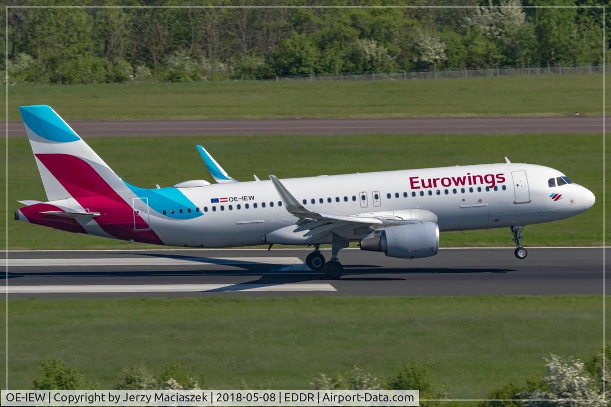 OE-IEW, 2016 Airbus A320-214 C/N 7148, Airbus A320-214