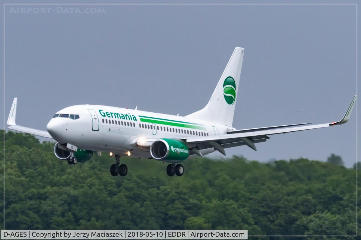 D-AGES, 1998 Boeing 737-75B C/N 28108, Boeing 737-75B