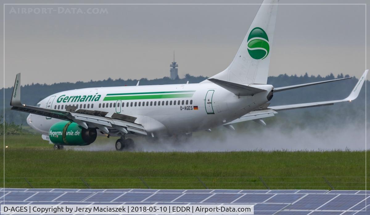 D-AGES, 1998 Boeing 737-75B C/N 28108, Boeing 737-75B