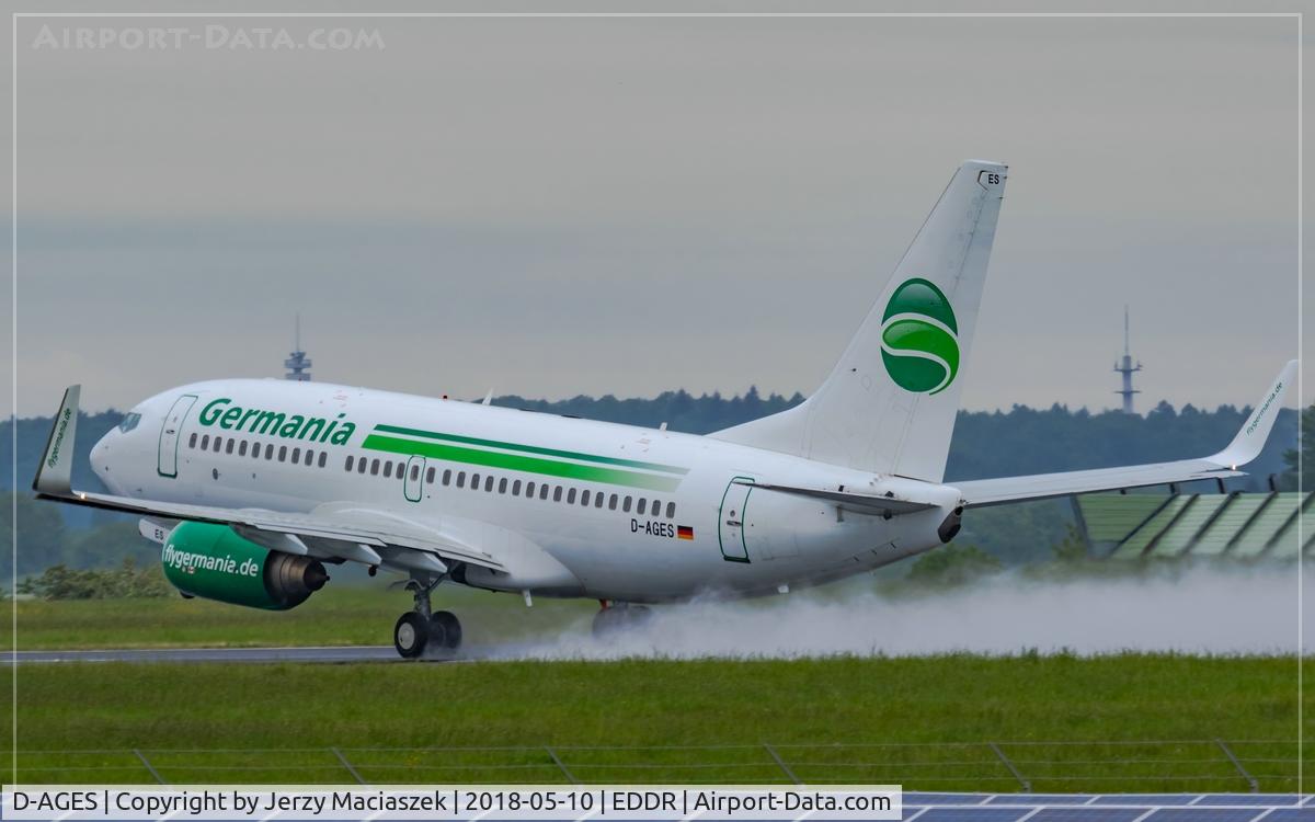 D-AGES, 1998 Boeing 737-75B C/N 28108, Boeing 737-75B