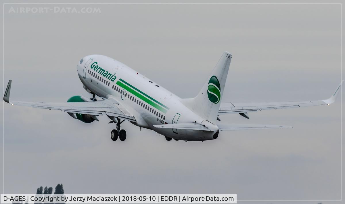 D-AGES, 1998 Boeing 737-75B C/N 28108, Boeing 737-75B