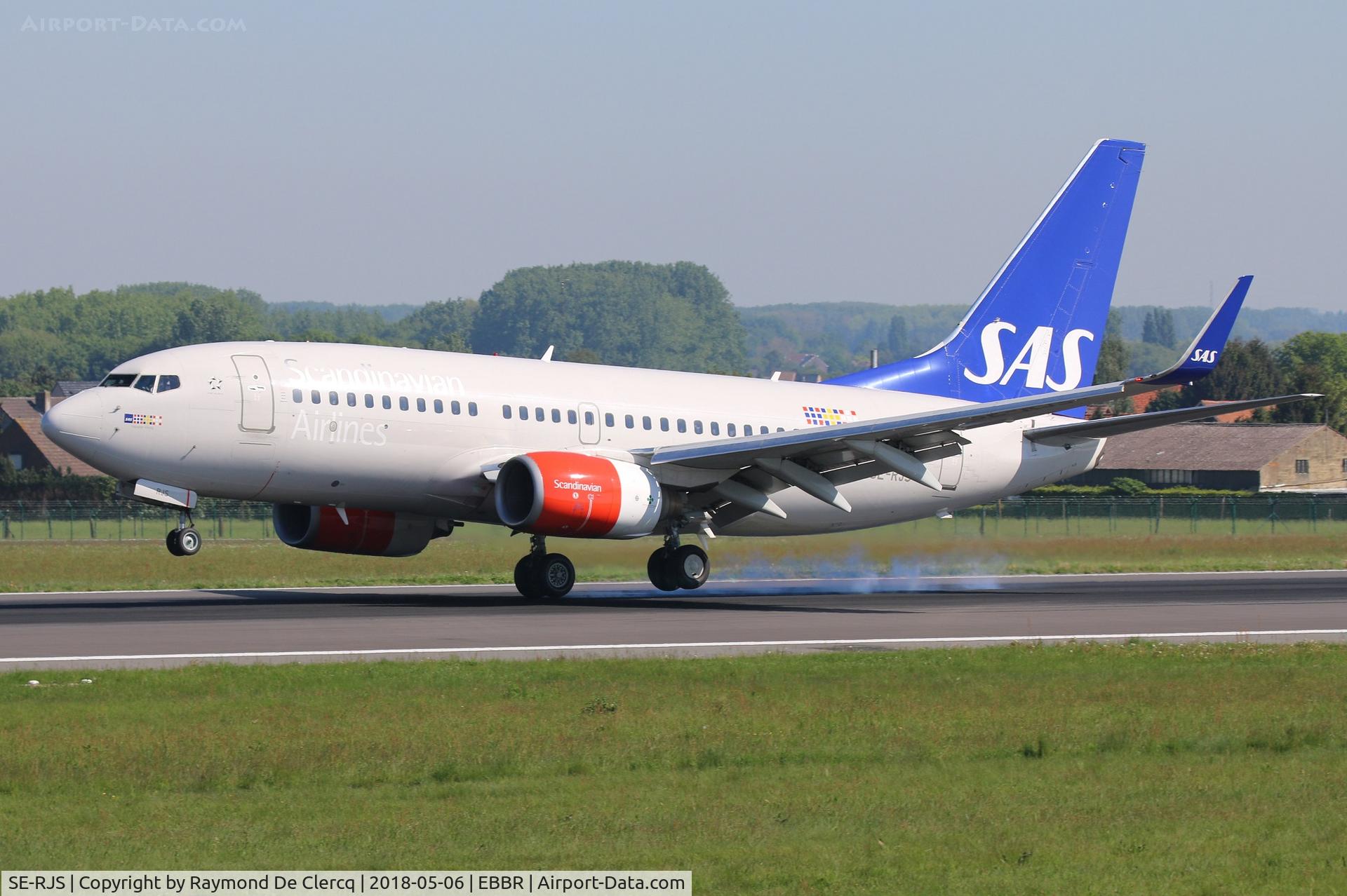 SE-RJS, 2006 Boeing 737-76N C/N 32684, Landing on rwy 25L.