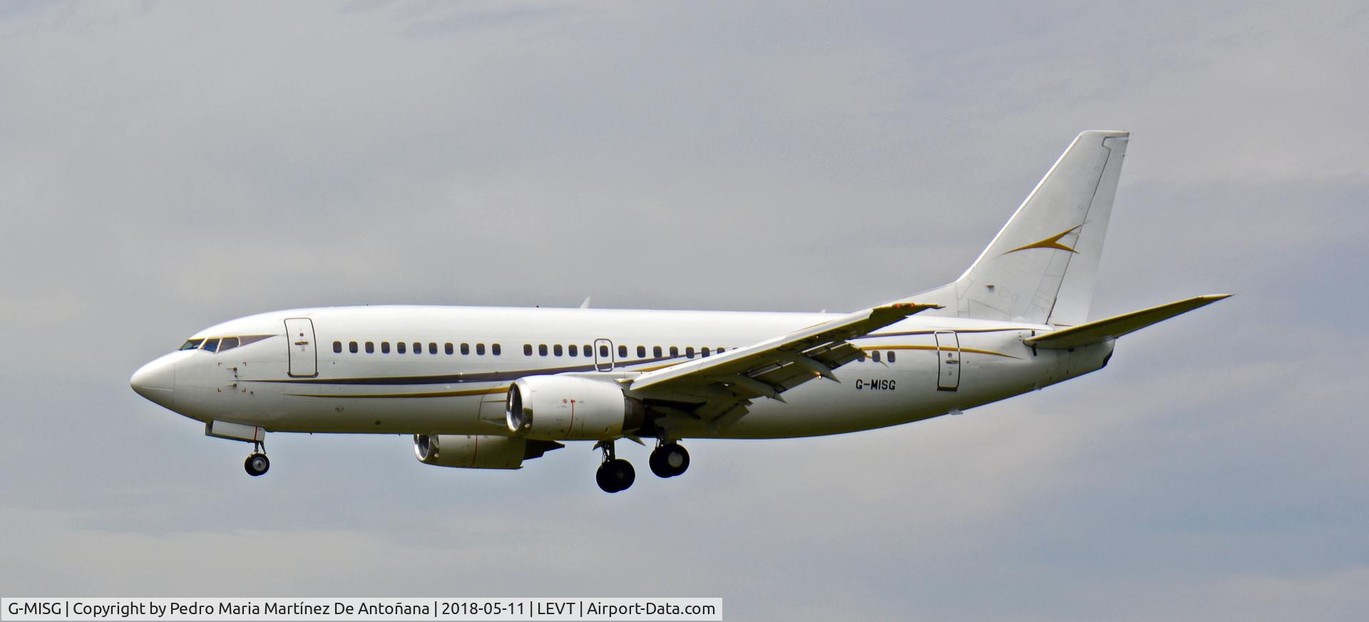 G-MISG, 1995 Boeing 737-3L9 C/N 27833, Foronda - Vitoria-Gasteiz - Euskadi - España