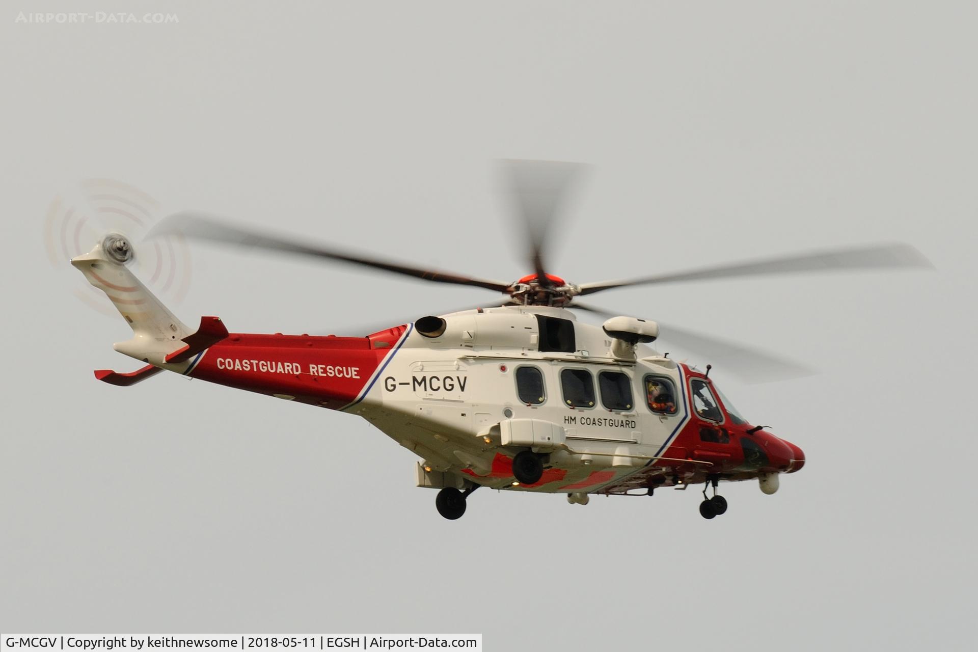 G-MCGV, 2014 Leonardo AW189 C/N 92008, Very quick visit.