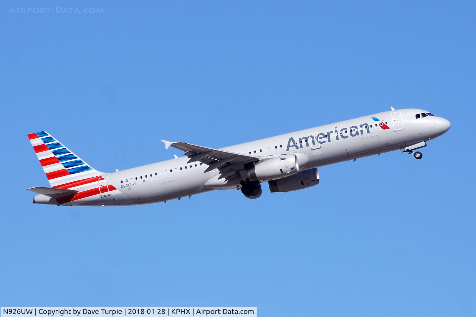 N926UW, 2015 Airbus A321-231 C/N 6618, No comment.