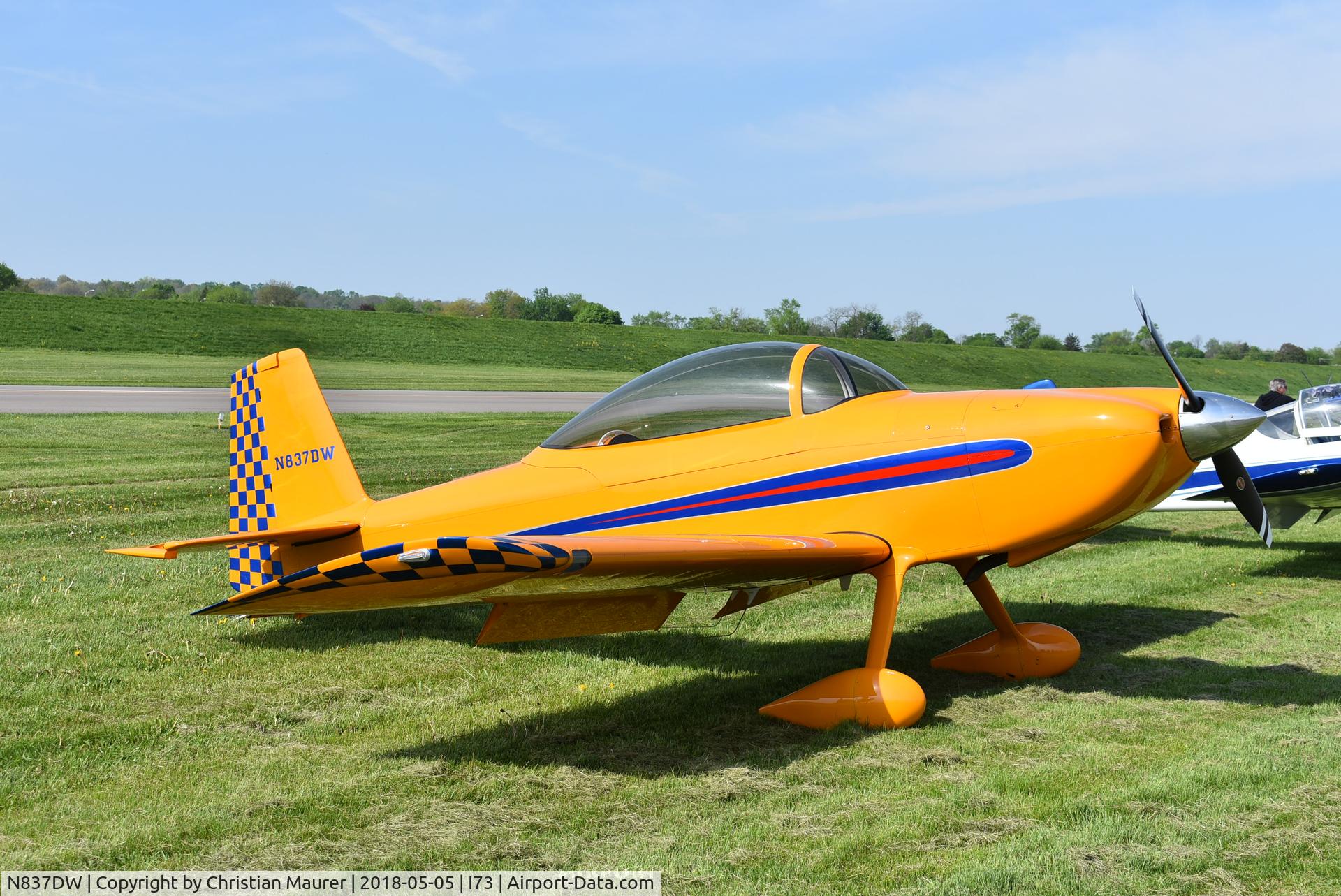 N837DW, 2016 Vans RV-8 C/N 83137, Vans RV-8