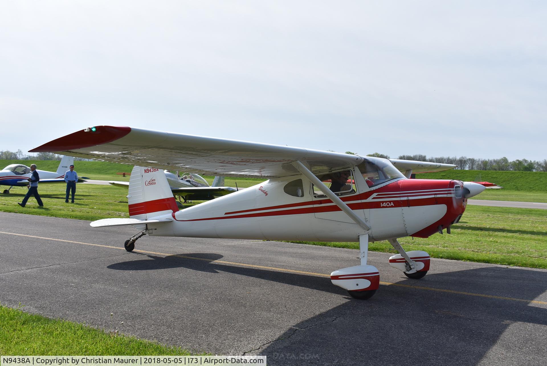 N9438A, 1949 Cessna 140A C/N 15259, Cessna 140 