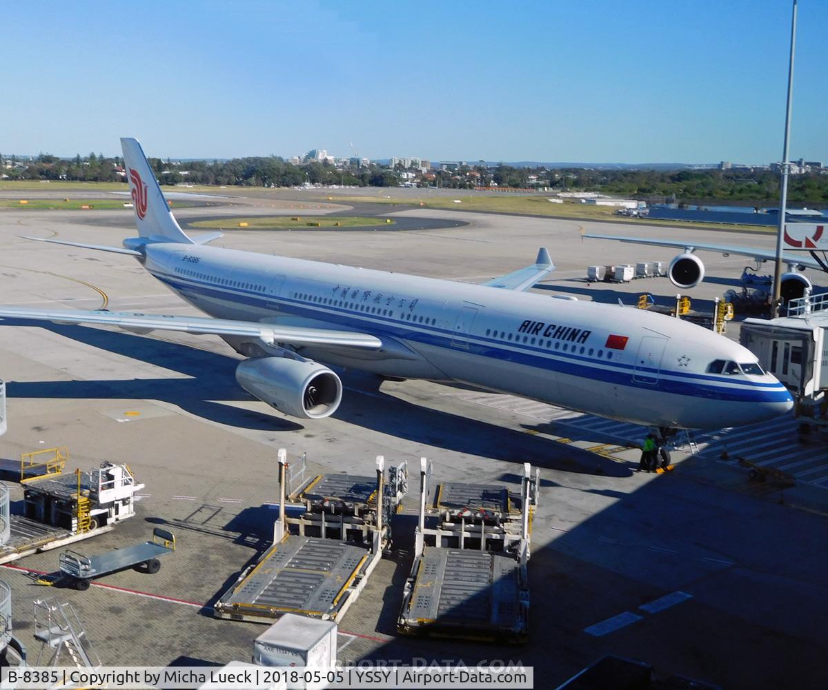 B-8385, 2017 Airbus A330-343 C/N 1807, At Mascot
