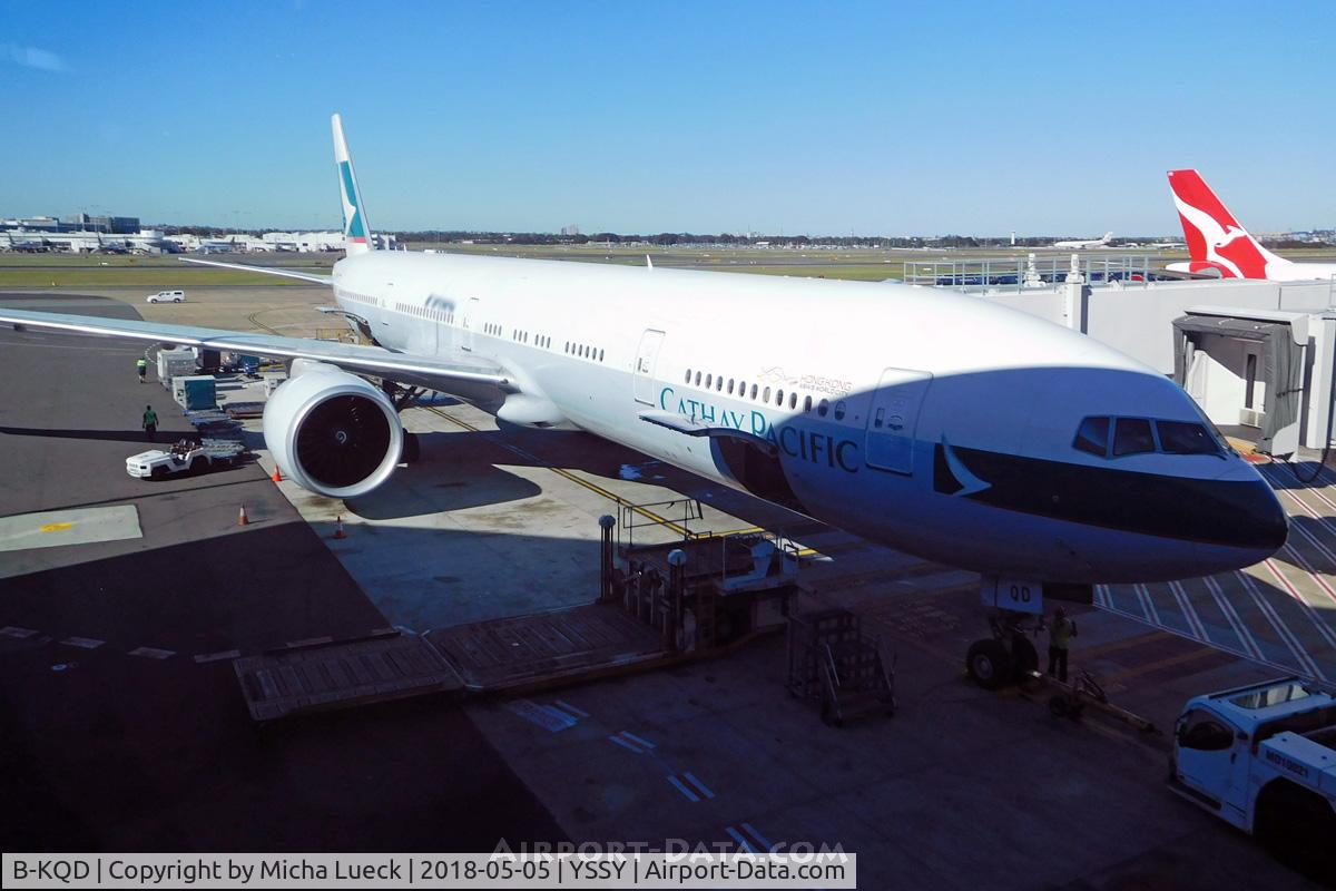 B-KQD, 2012 Boeing 777-367/ER C/N 39237, At Mascot