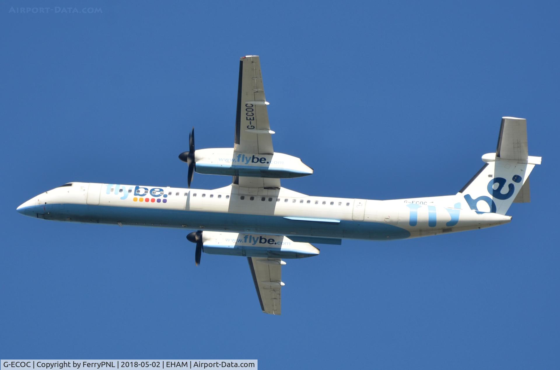 G-ECOC, 2007 De Havilland Canada DHC-8-402Q Dash 8 C/N 4197, Flybe DHC8 starting its return flight to the UK.