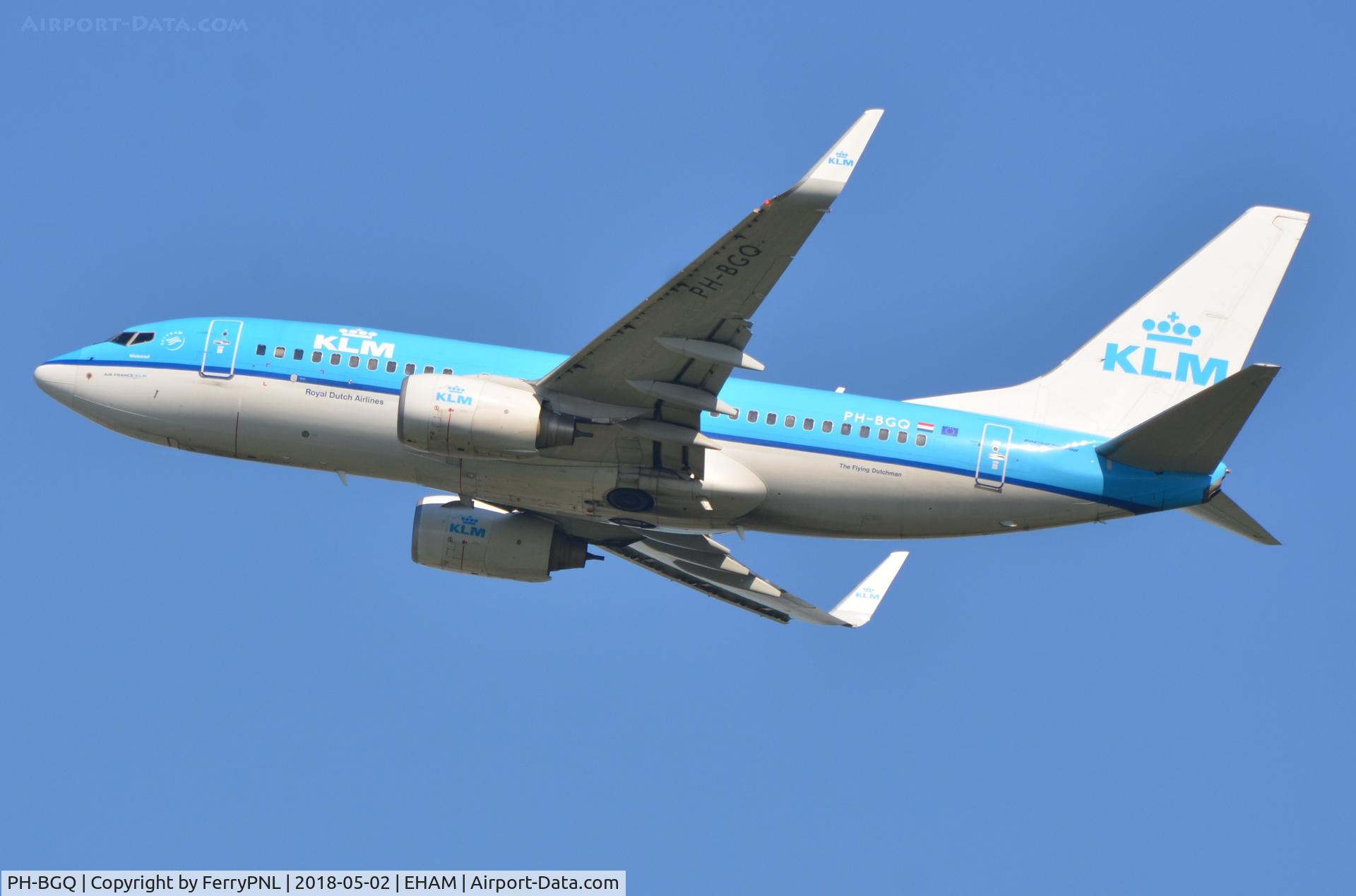 PH-BGQ, 2011 Boeing 737-7K2 C/N 39256, KLM B737