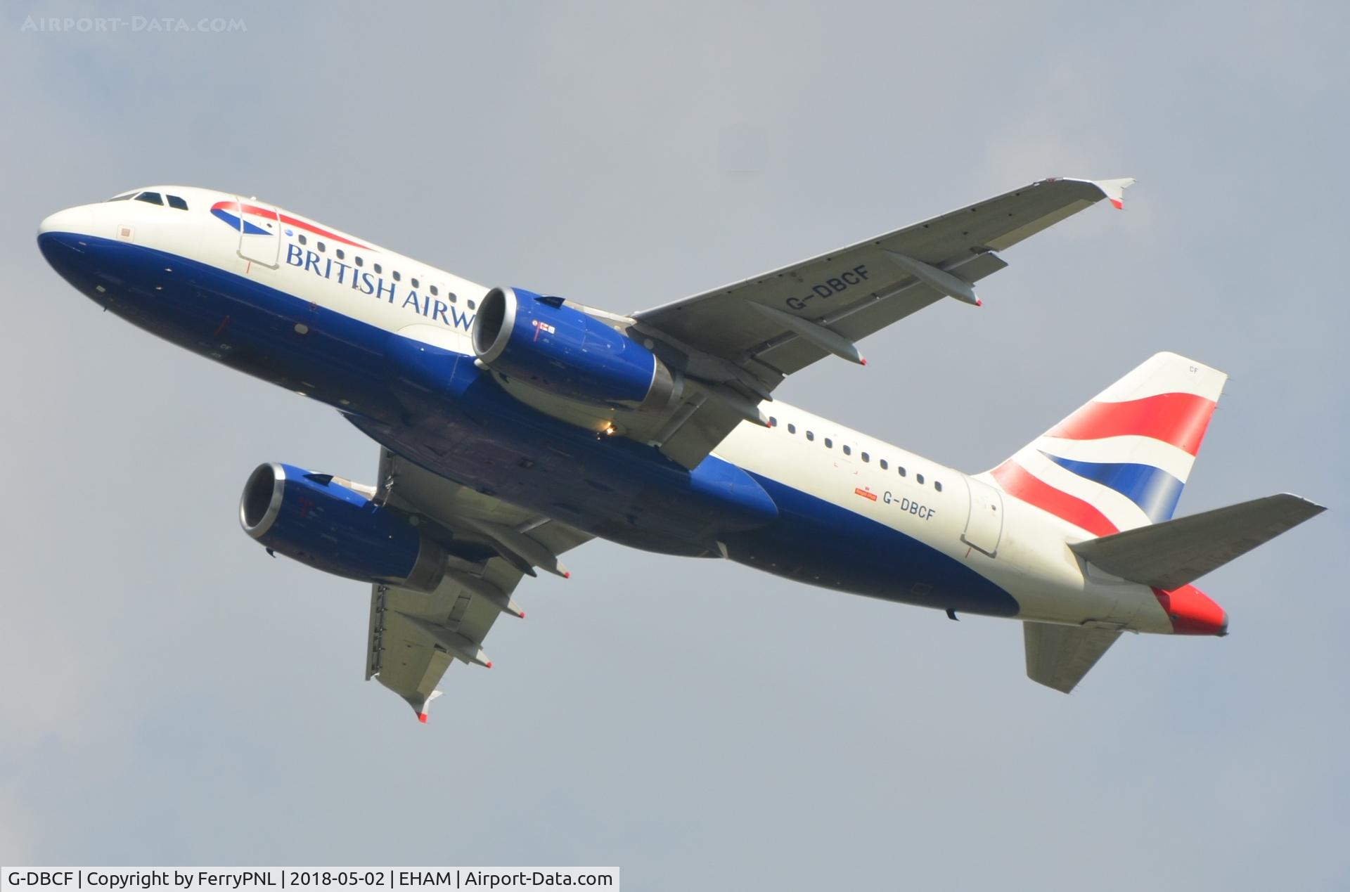 G-DBCF, 2005 Airbus A319-131 C/N 2466, BA A319 to LGW