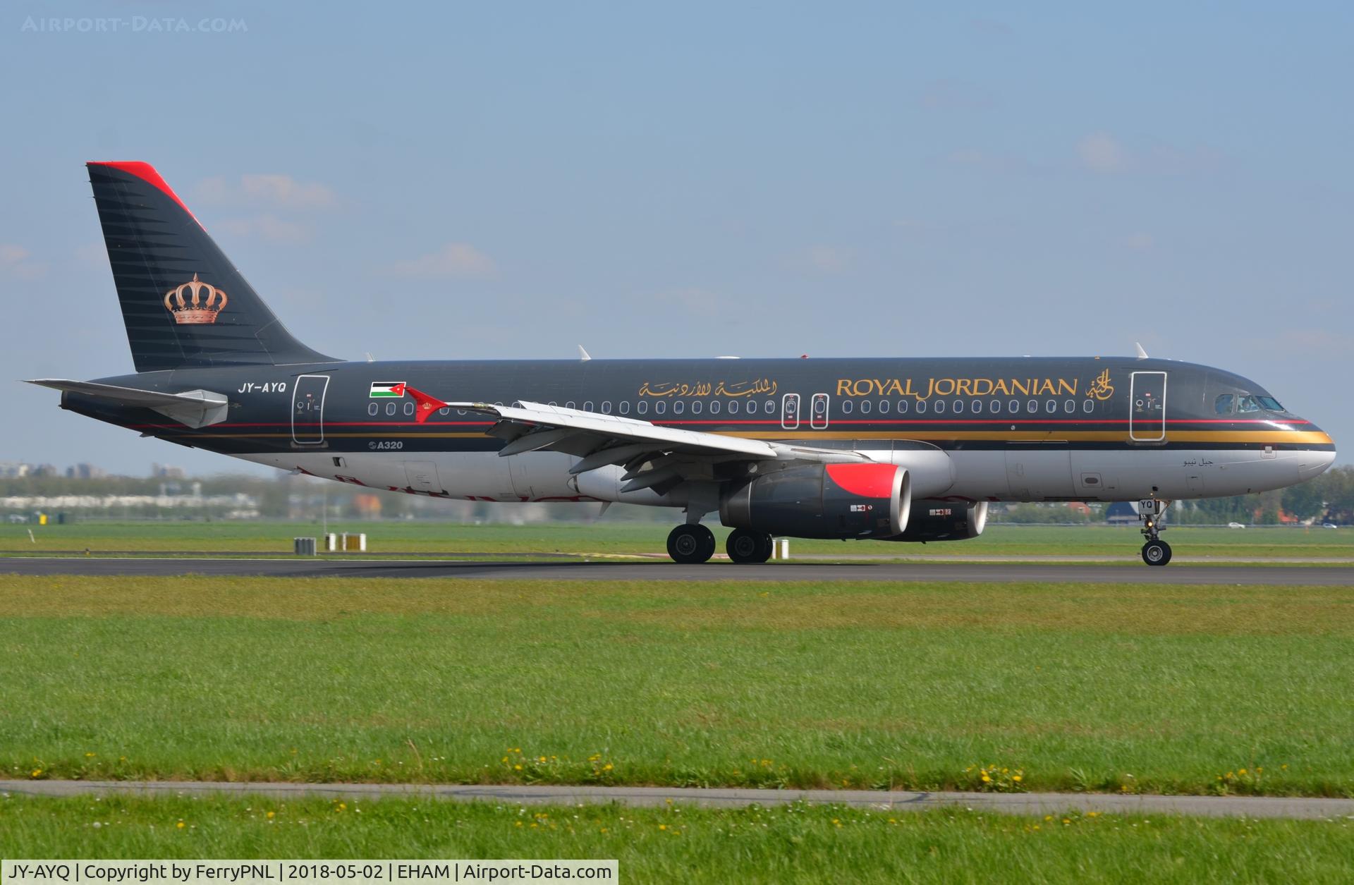 JY-AYQ, 2011 Airbus A320-232 C/N 4670, Arrival of Jordanian A320