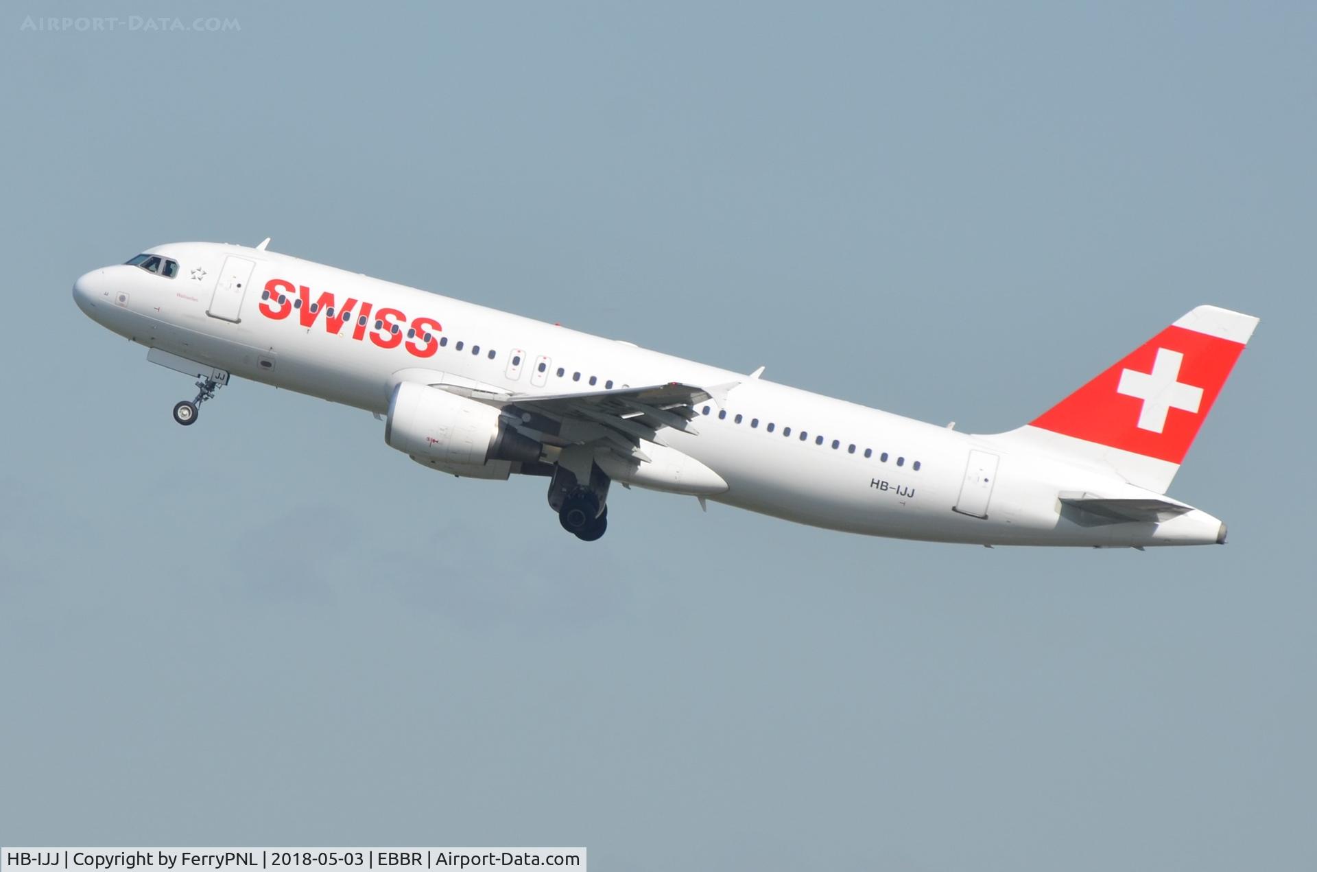 HB-IJJ, 1996 Airbus A320-214 C/N 585, Swiss A320