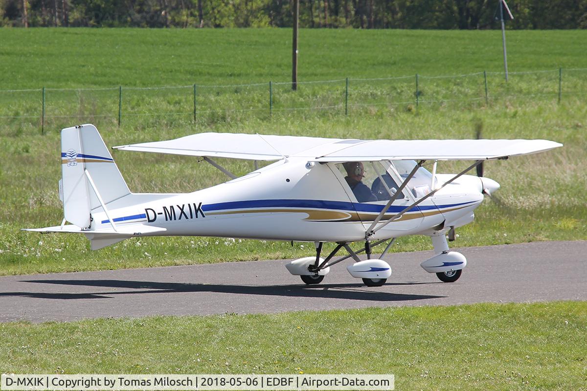 D-MXIK, Comco Ikarus C-42 C/N Not found, Airport Fehrbellin (EDBF), Germany
