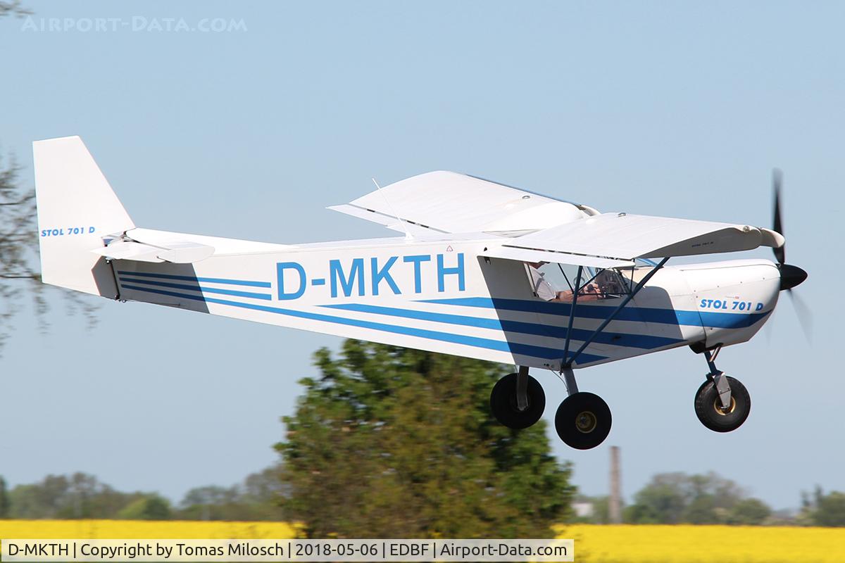 D-MKTH, Zenith STOL CH 701 C/N 0000, Airport Fehrbellin (EDBF), Germany