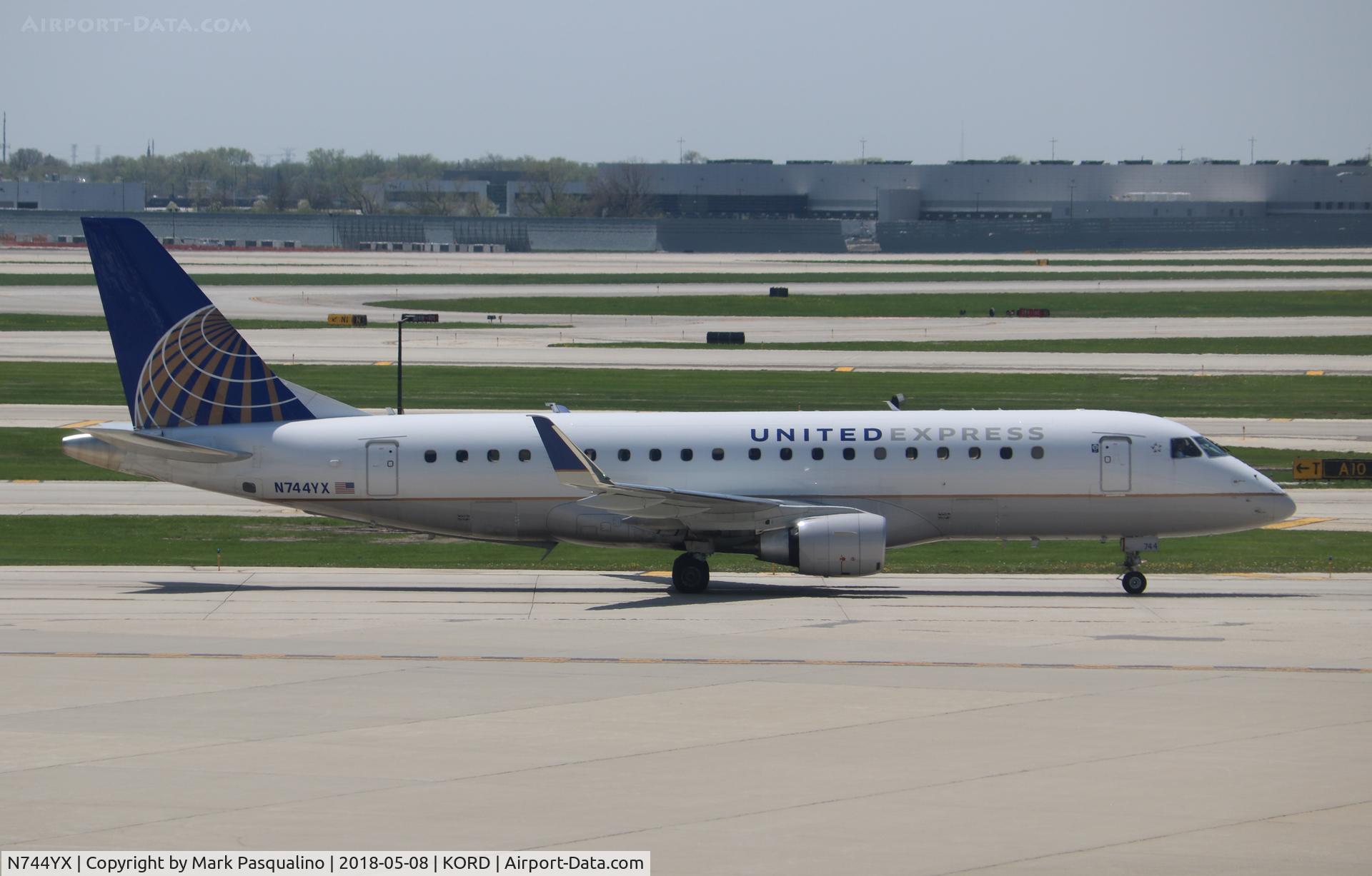N744YX, 2017 Embraer 175LR (ERJ-170-200LR) C/N 17000661, ERJ 170-200 LR