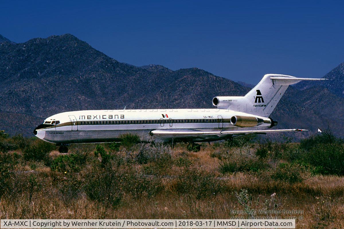 XA-MXC, 1981 Boeing 727-264 C/N 22663, XC-NPF preparing for a take-off roll.