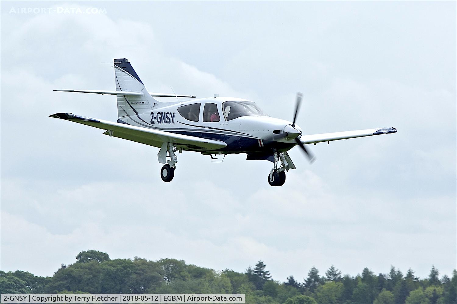 2-GNSY, 2000 Rockwell Commander 114B C/N 14679, At Tatenhill