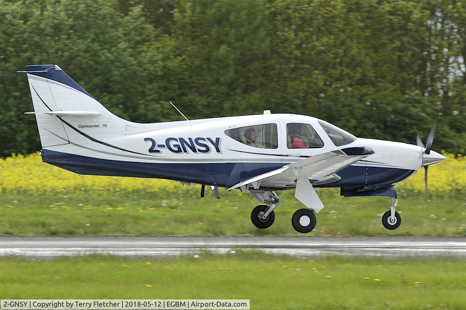 2-GNSY, 2000 Rockwell Commander 114B C/N 14679, At Tatenhill