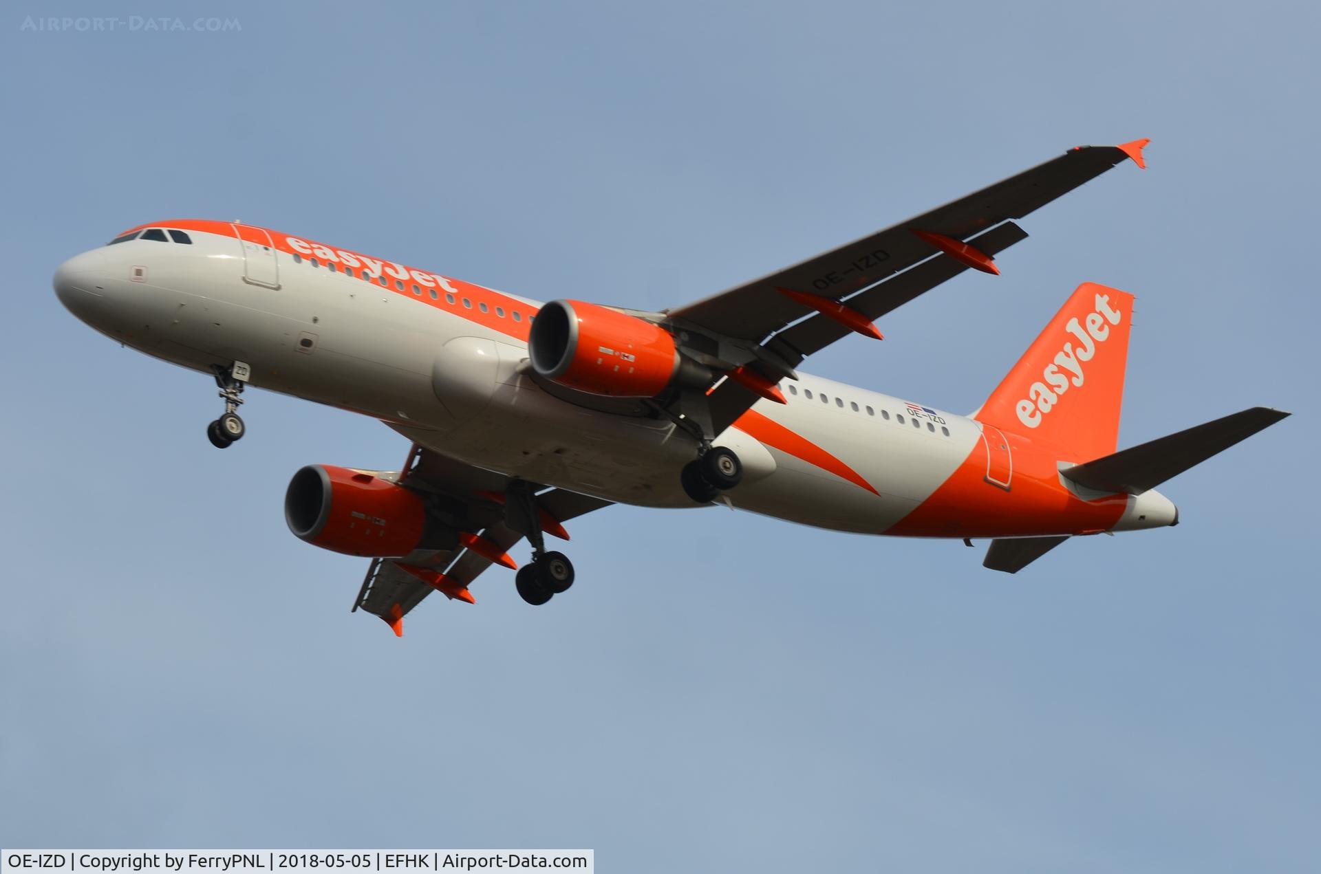 OE-IZD, 2010 Airbus A320-214 C/N 4581, Morning arrival from Berlin, former OE-LEG with Niki.