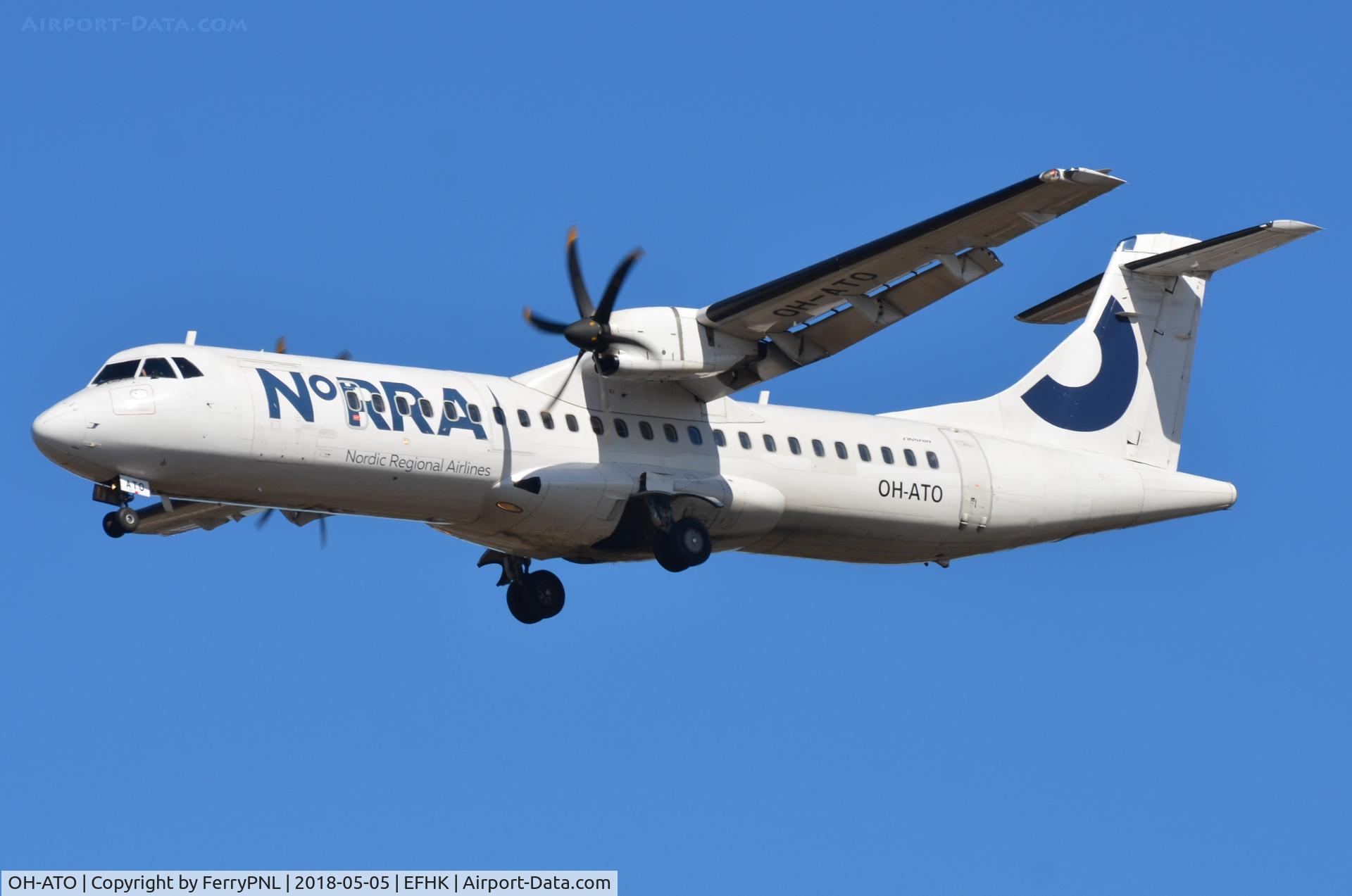 OH-ATO, 2011 ATR 72-212A C/N 977, Arrival of Norra ATR72