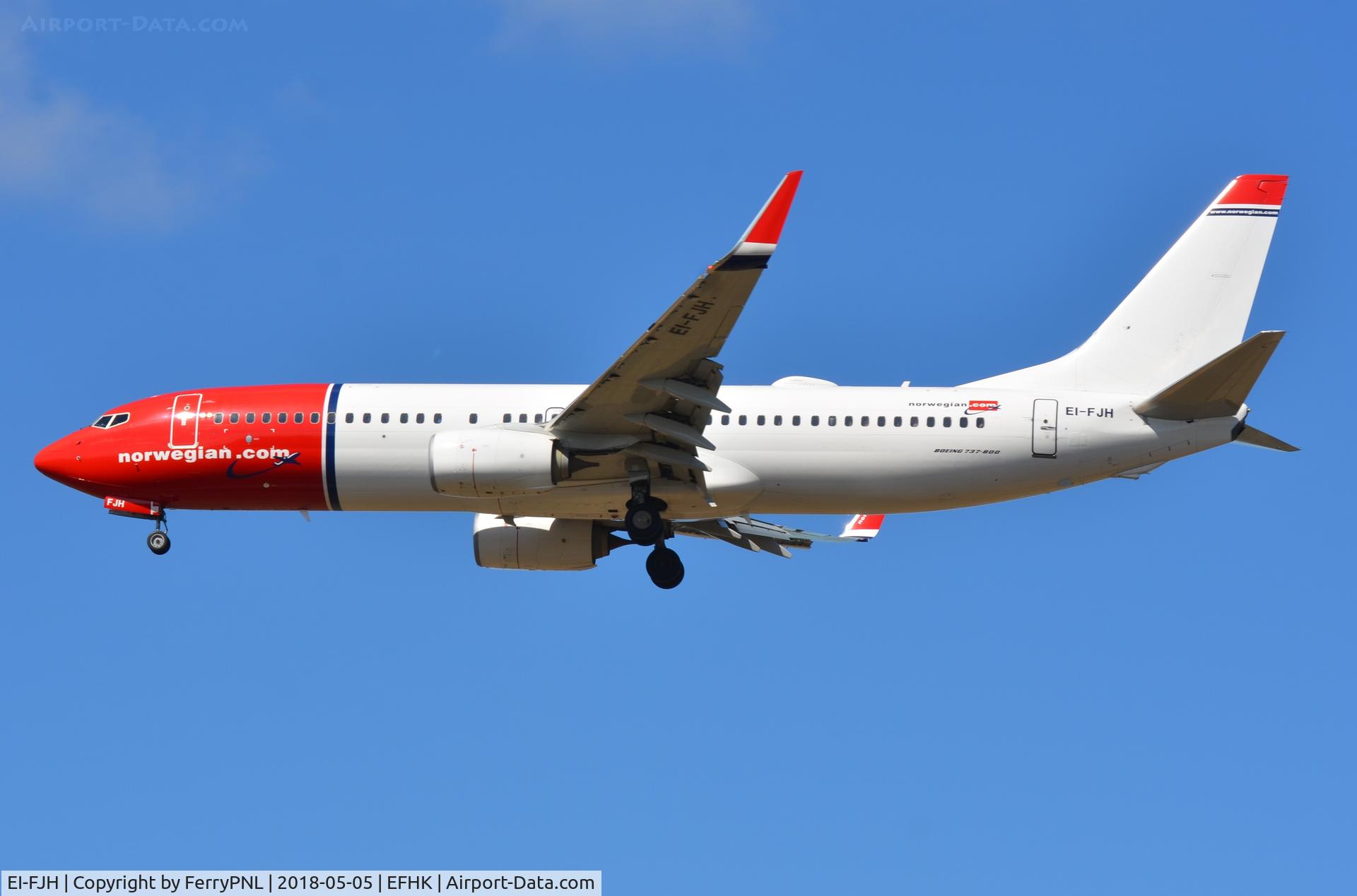 EI-FJH, 2016 Boeing 737-8JP C/N 42071, Norwegian B738 without tail photo