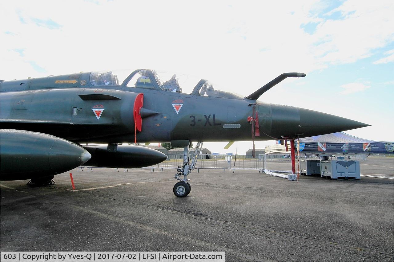 603, Dassault Mirage 2000D C/N 394, Dassault Mirage 2000D, Static display, St Dizier-Robinson Air Base 113 (LFSI) Open day 2017