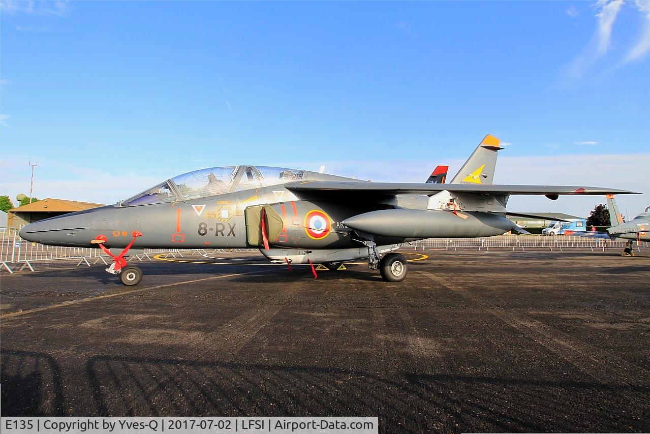 E135, Dassault-Dornier Alpha Jet E C/N E135, Dassault-Dornier Alpha Jet E, Static display, St Dizier-Robinson Air Base 113 (LFSI) Open day 2017
