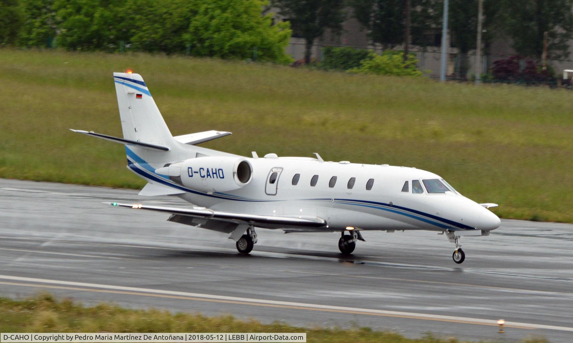 D-CAHO, 2014 Cessna 560 Citation Excel XLS+ C/N 560-6165, Loiu - Bilbao - Euskadi - España