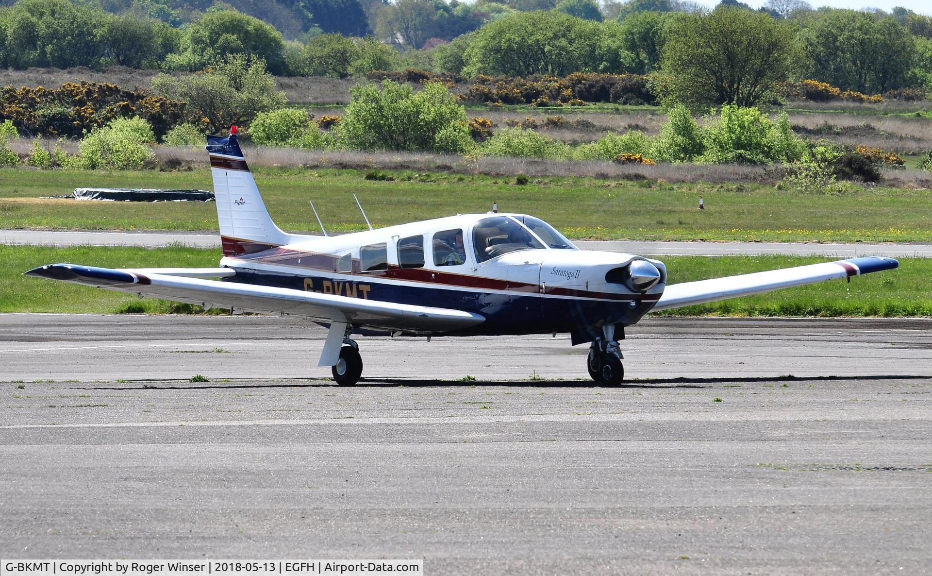 G-BKMT, 1981 Piper PA-32R-301 Saratoga SP C/N 32R-8213013, Resident Saratoga SP II.
