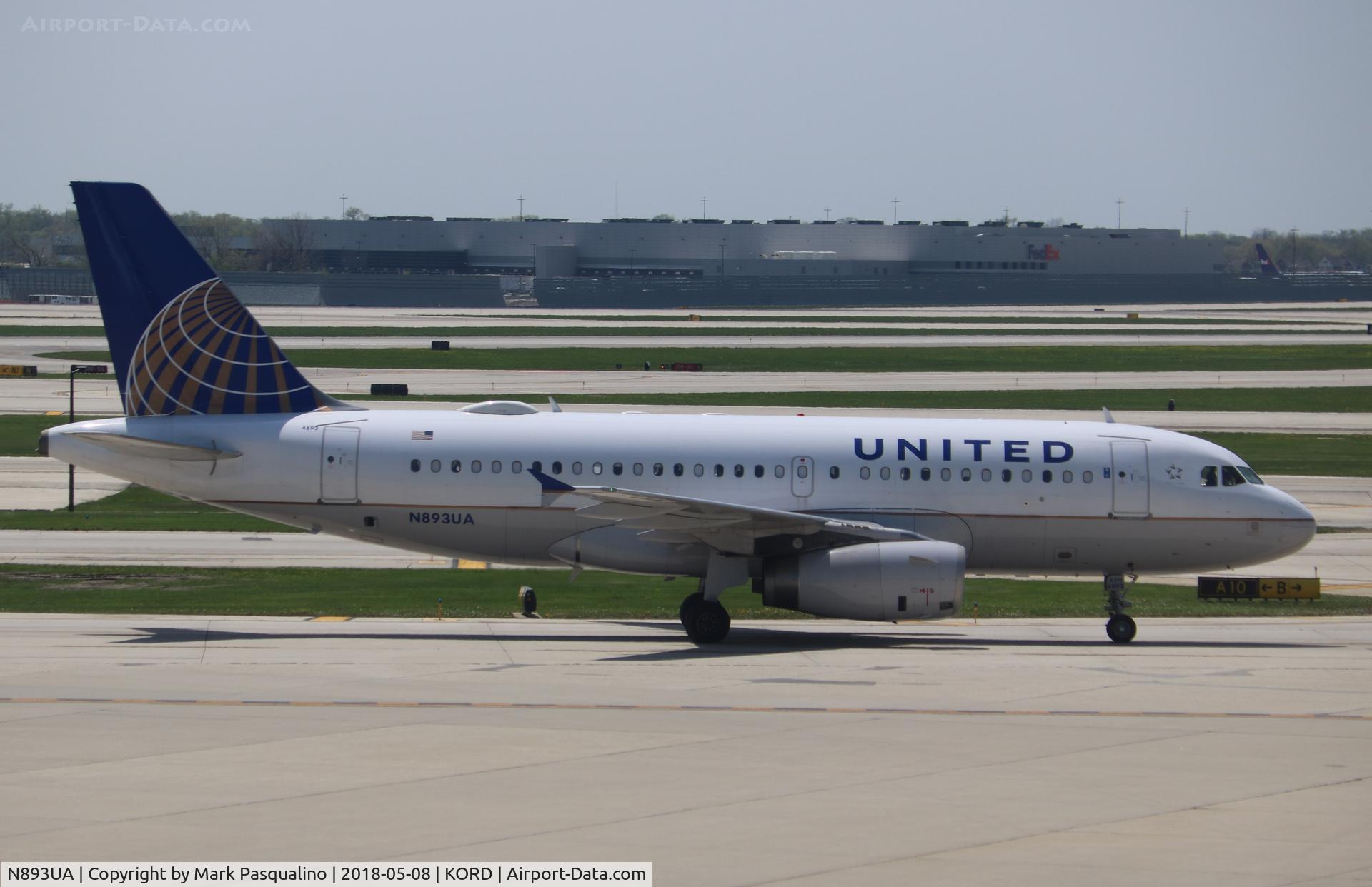 N893UA, 2006 Airbus A319-132 C/N 2948, Airbus A319-132