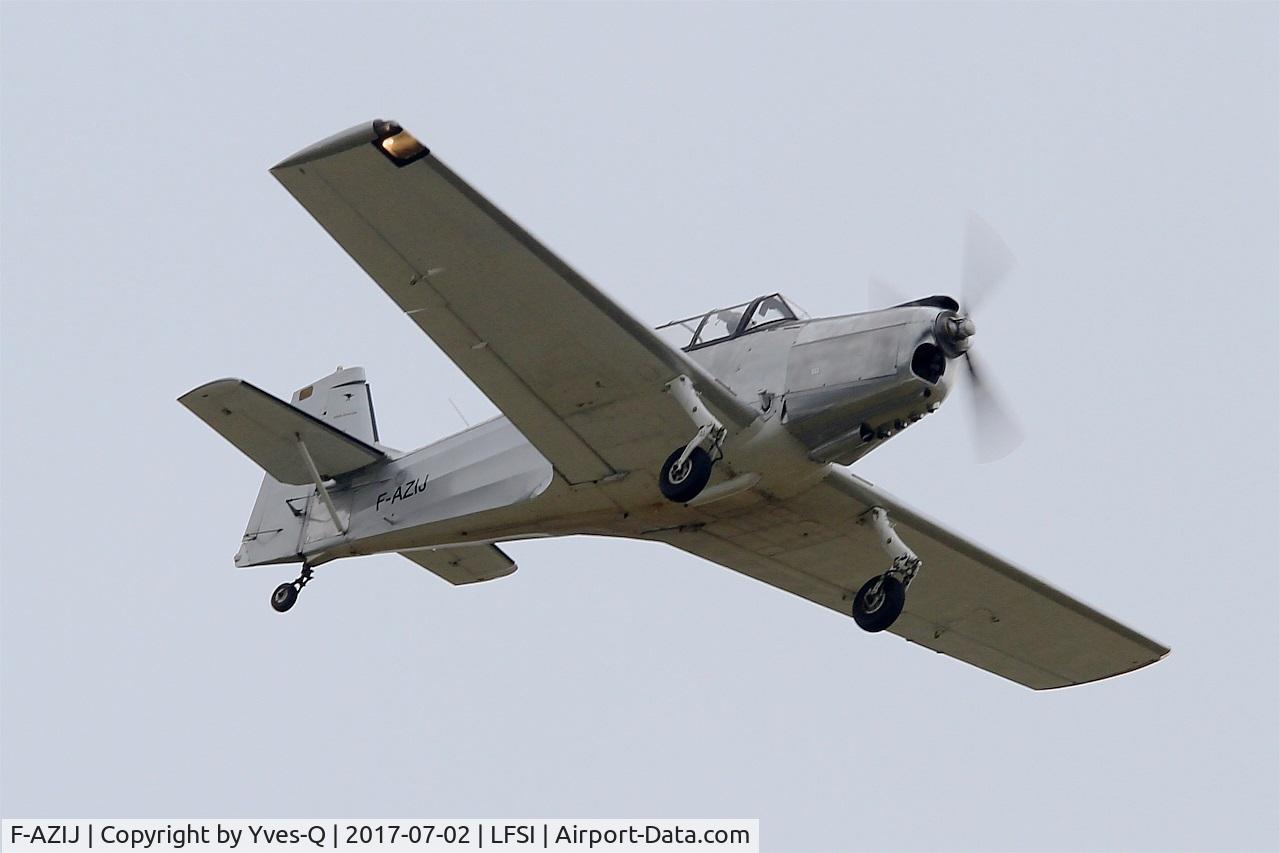 F-AZIJ, 1961 Nord 3202B-1 Master C/N 85, Nord 3202B-1 Master, On display, St Dizier-Robinson Air Base 113 (LFSI) Open day 2017