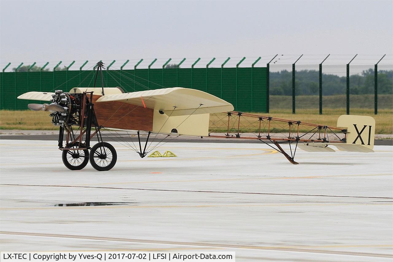 LX-TEC, Bleriot XI Replica C/N unknow, Bleriot XI Replica, Static display, St Dizier-Robinson Air Base 113 (LFSI) Open day 2017