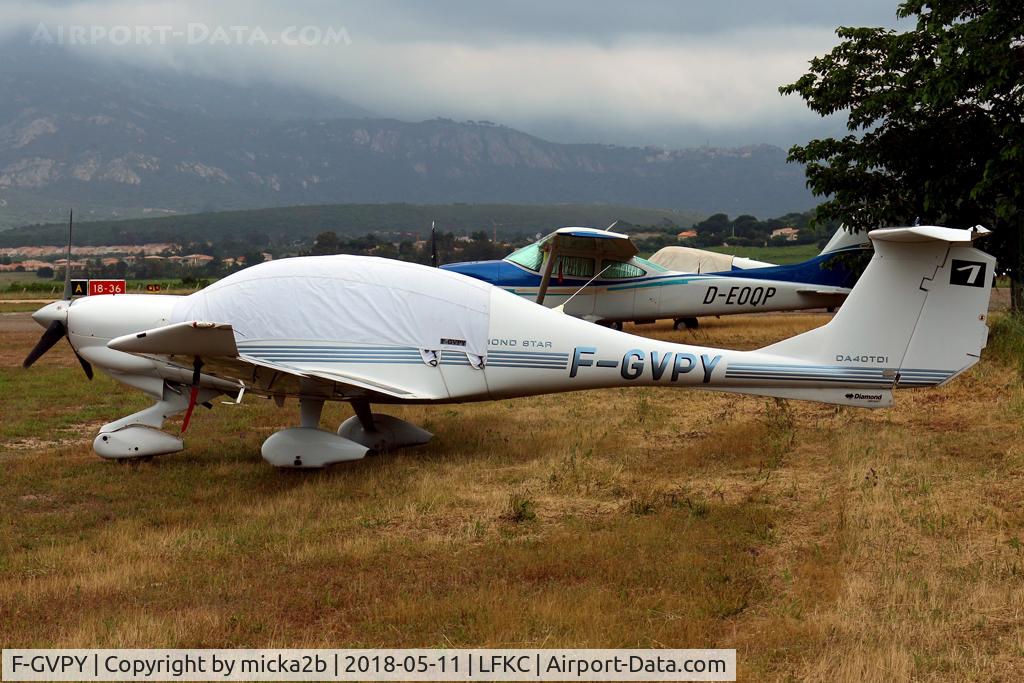 F-GVPY, 2007 Diamond DA-40 TDI Diamond Star C/N D4.292, Parked
