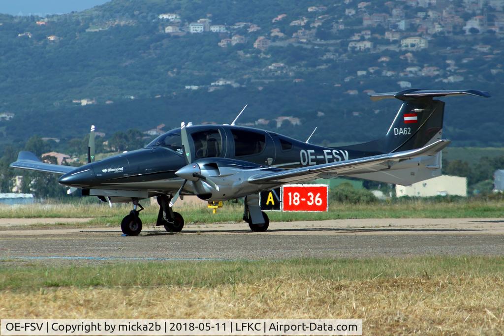 OE-FSV, 2017 Diamond DA-62 C/N 62.071, Parked