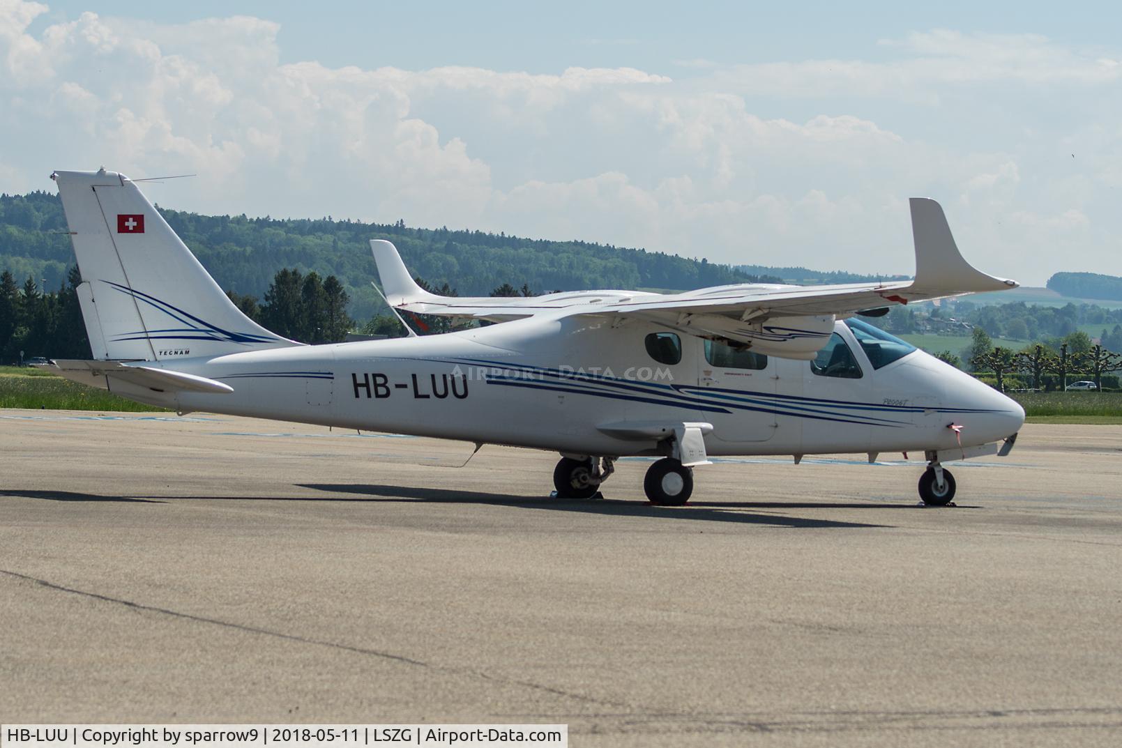 HB-LUU, 2010 Tecnam P-2006T C/N 022, At Grenchen